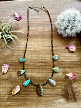 Load image into Gallery viewer, Turquoise Tear Drop Necklace