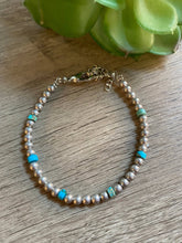Load image into Gallery viewer, Little bit of blue bracelet