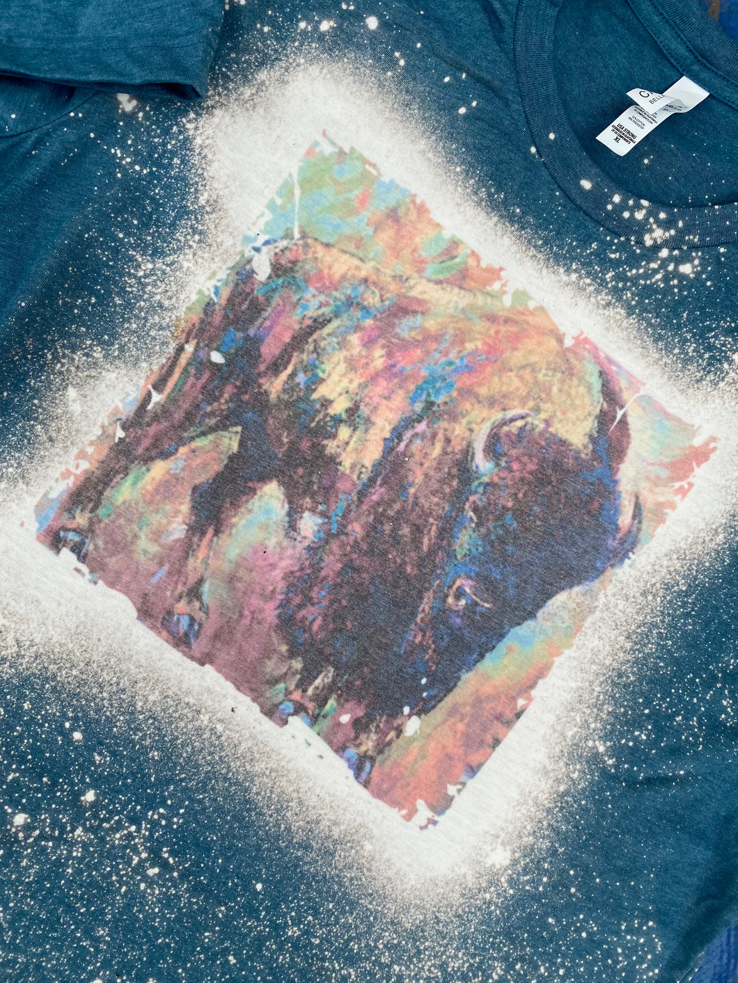 Watercolor Buffalo