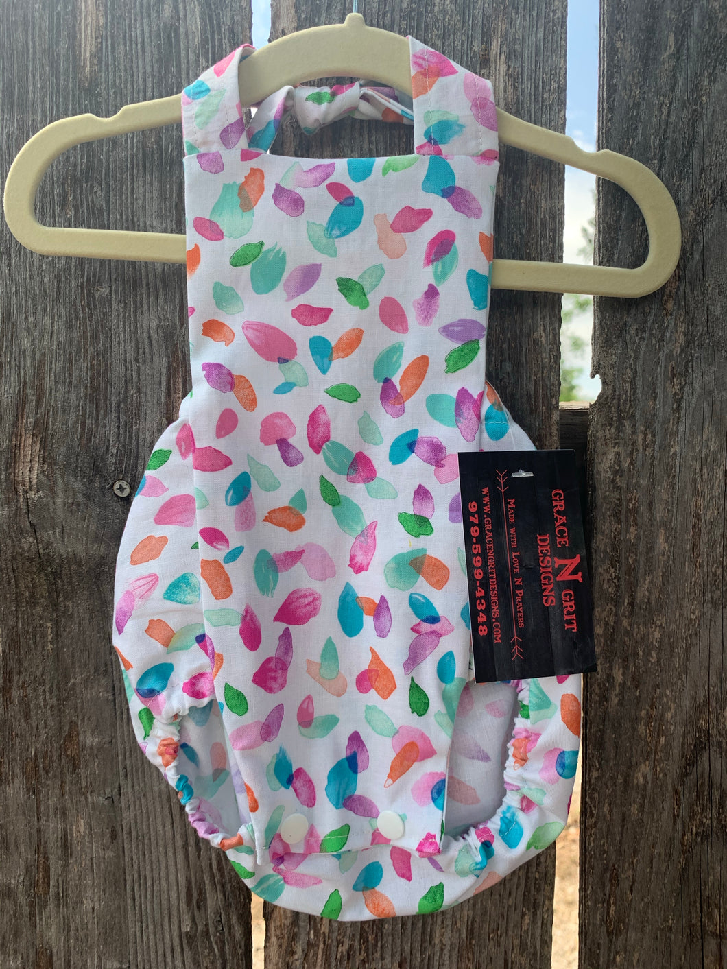 Watercolor Romper