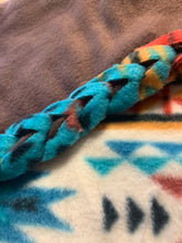 Load image into Gallery viewer, Aztec Braided Fleece Blanket