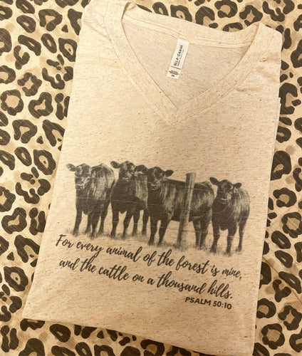 Psalm 50:10 Tee