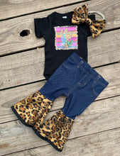 Load image into Gallery viewer, Serape Cactus Black Tee