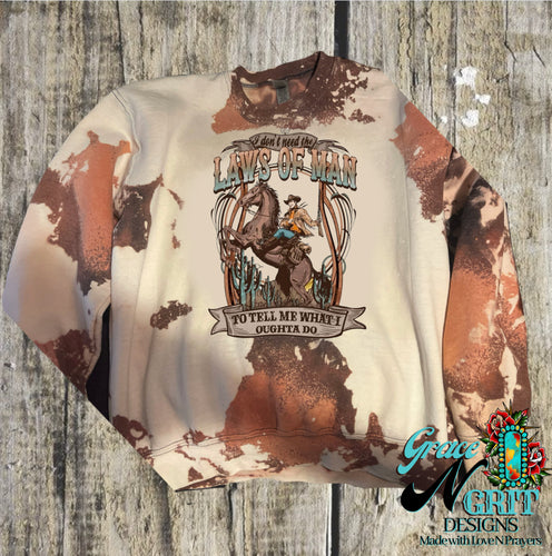 Laws of Man Sweatshirt