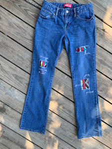 Distressed Jeans