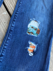 Distressed Jeans