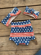 Load image into Gallery viewer, Stars N Stripes Bummies