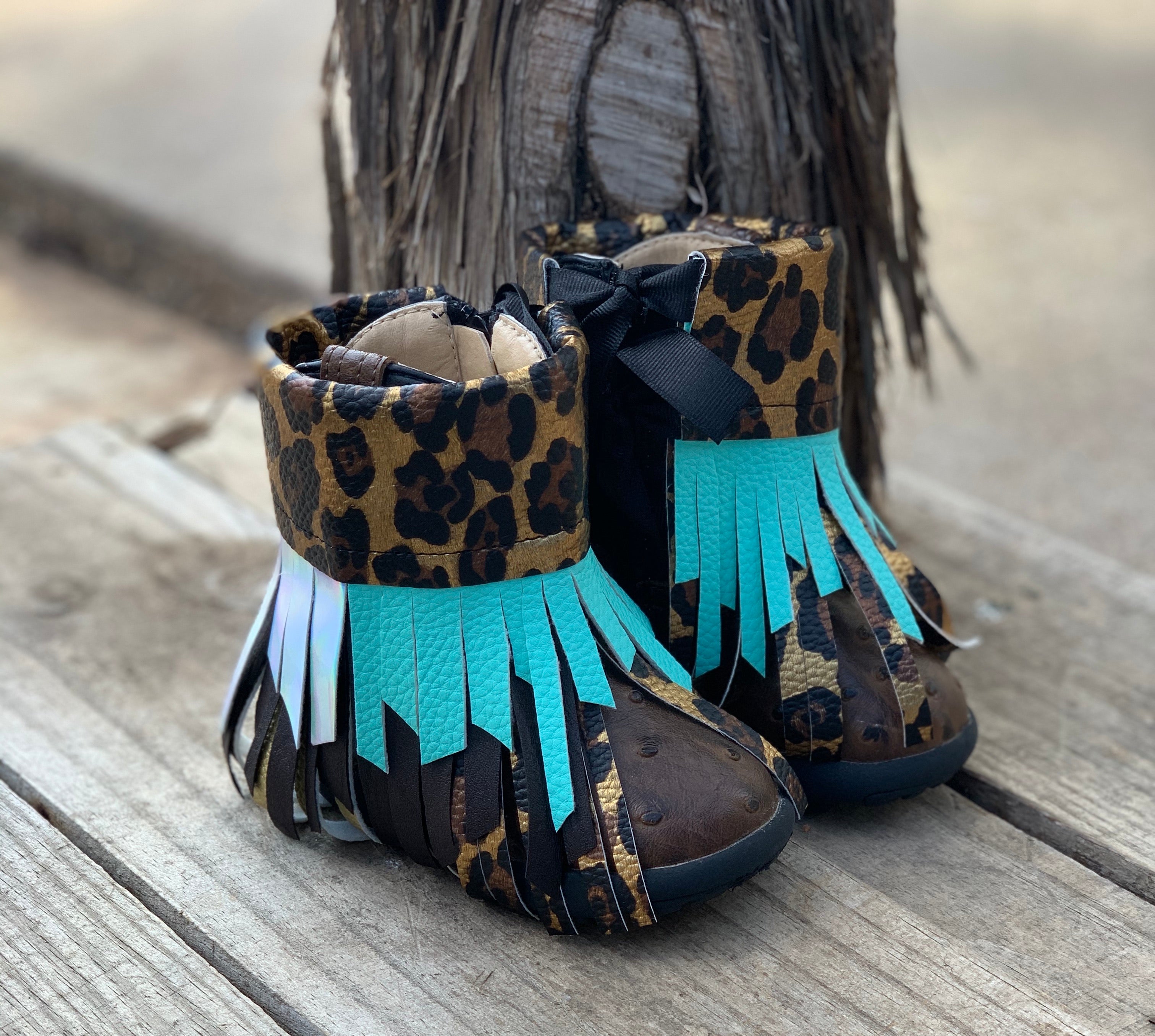 Fringe boot hotsell covers