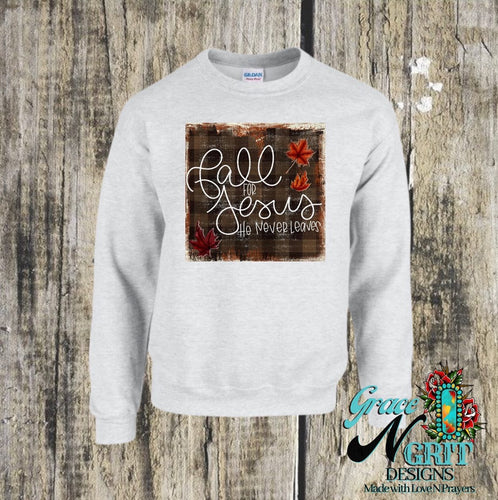 Fall For Jesus Sweatshirt