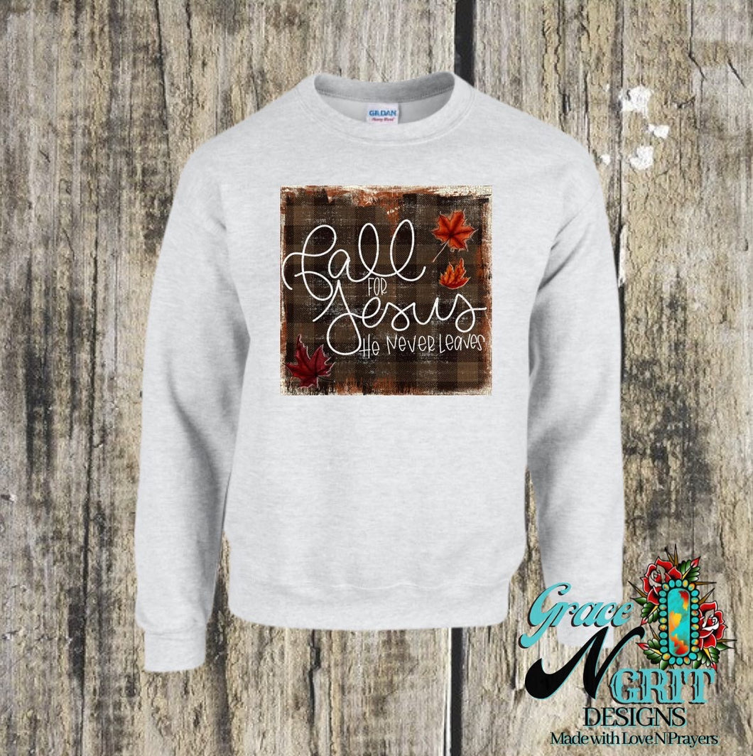 Fall For Jesus Sweatshirt