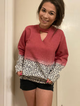 Load image into Gallery viewer, Ombre Leopard Sweatshirt