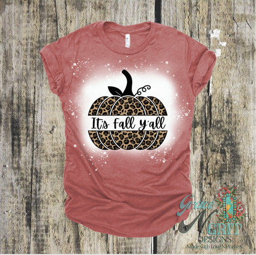 Leopard It's Fall Y'all