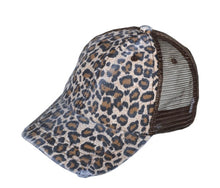 Load image into Gallery viewer, Sassy Leopard Trucker Cap