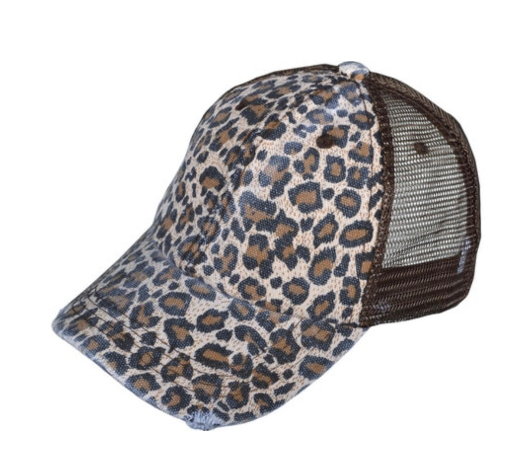Sassy Leopard Trucker Cap