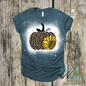 Sunflower Leopard Pumpkin