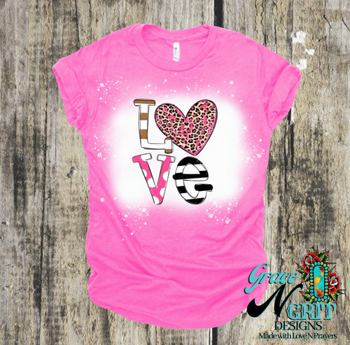 Pink Love Tee