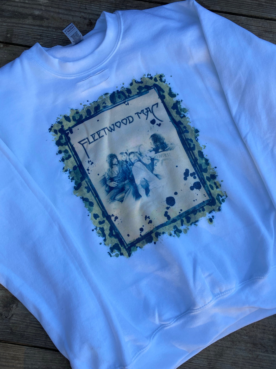 Wholesale Fleetwood Mac Distressed Sweatshirt
