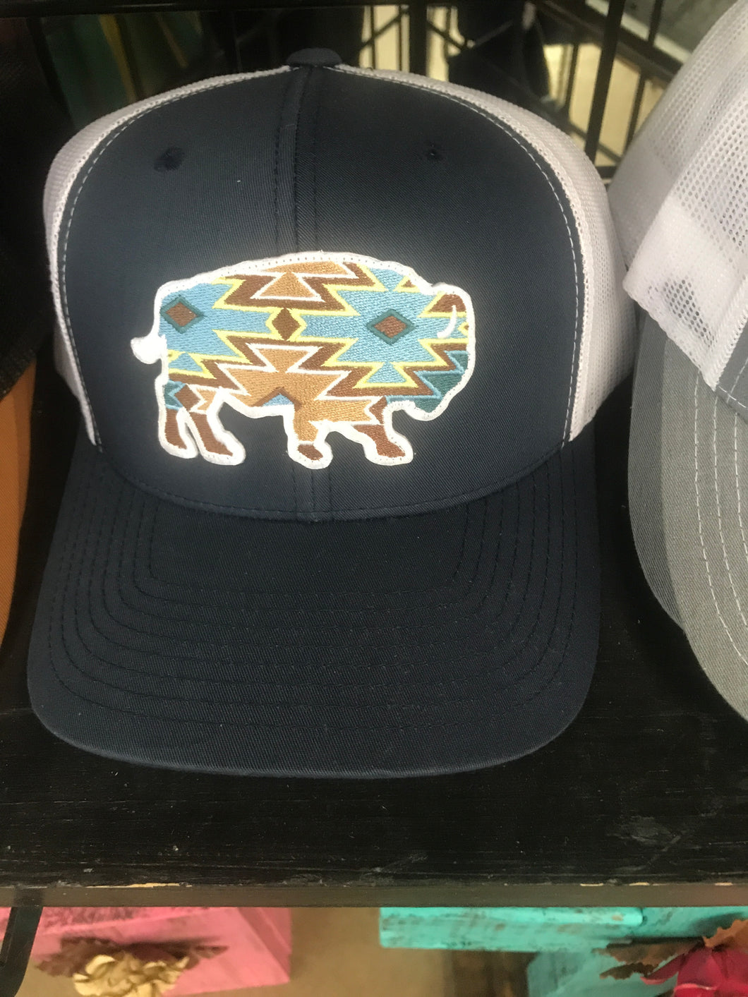 RDH - Navy Aztec Buffalo Cap
